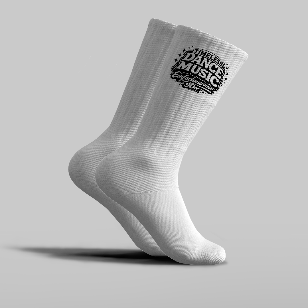 Tennissocken - Timeless Dancemusic - Einfachnurnico90er