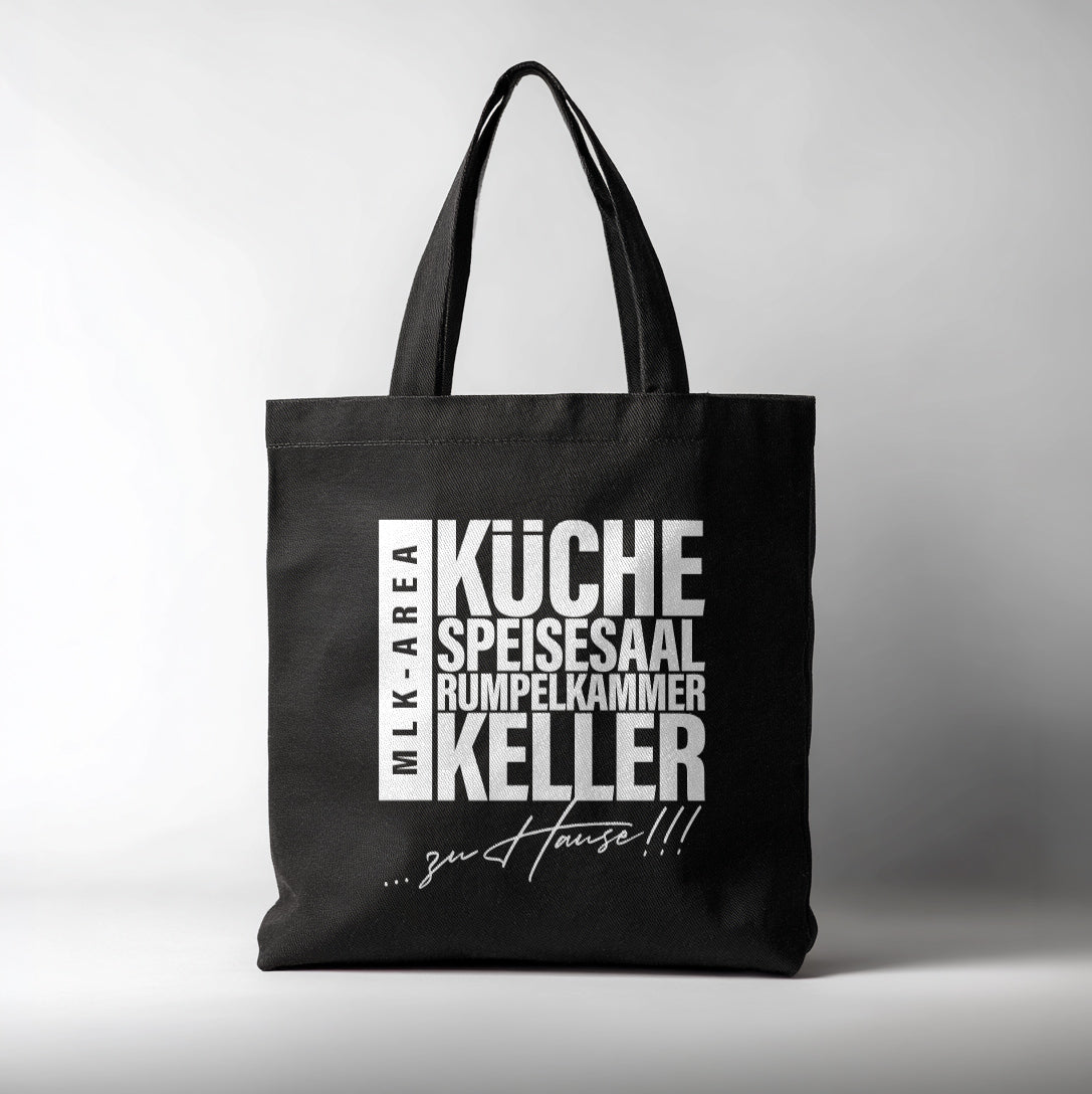 Stoffbeutel - zu Hause - MLK