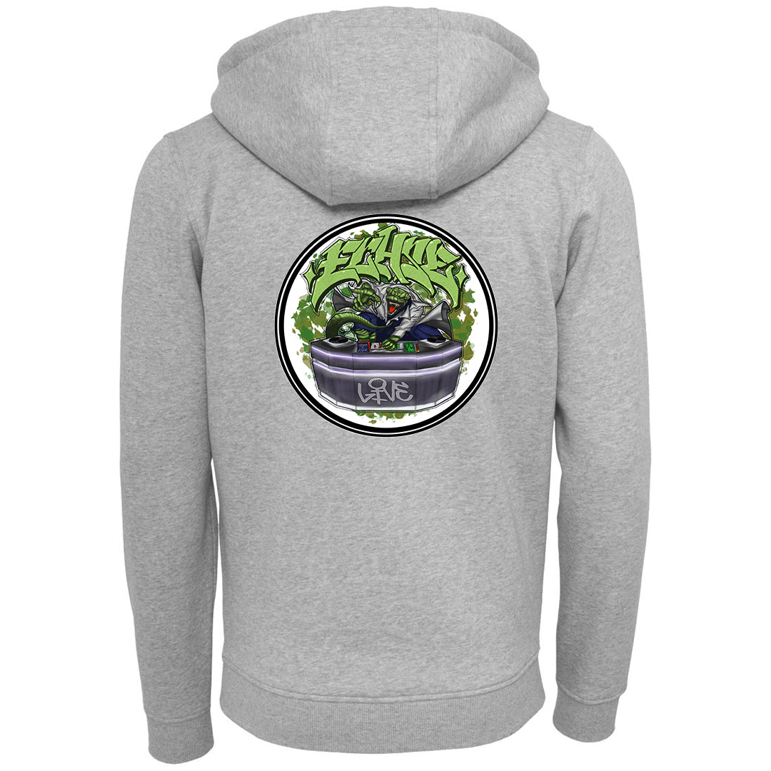 Sweatjacke - Logo - Echse