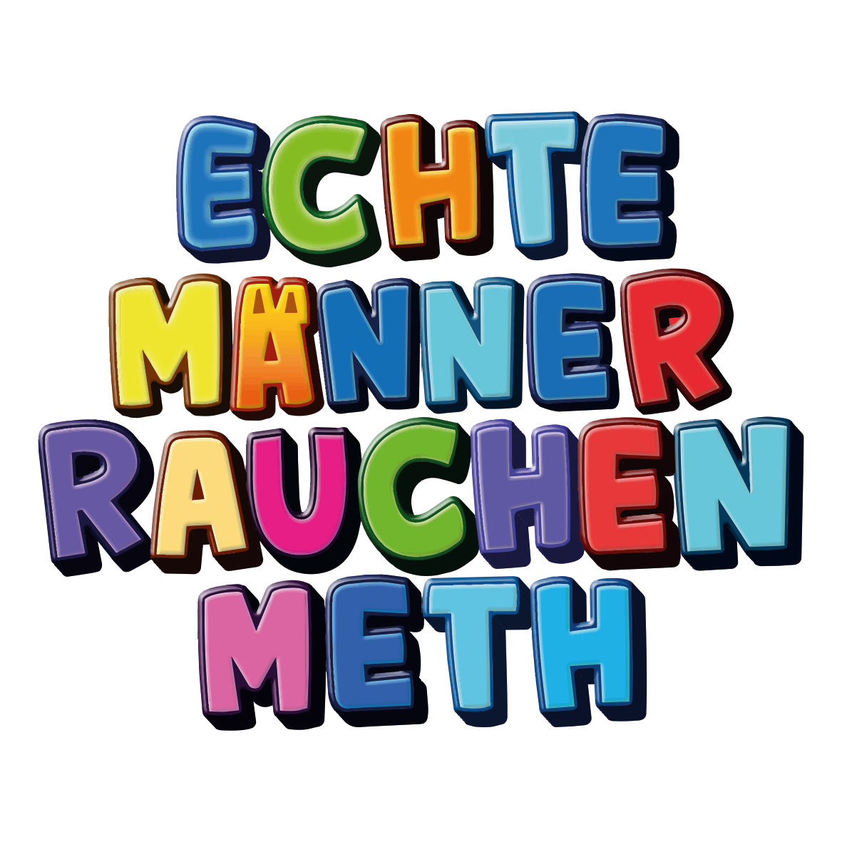 Stickerpack - Echte Männer - Cracky Koksberg
