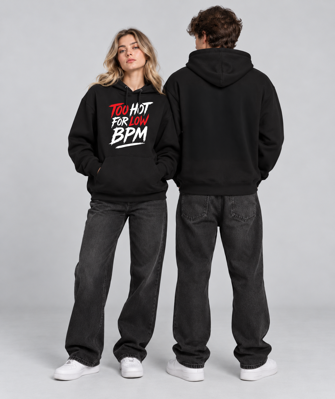 Classic Hoodie - Too Hot For Low BPM - EchsenStoff