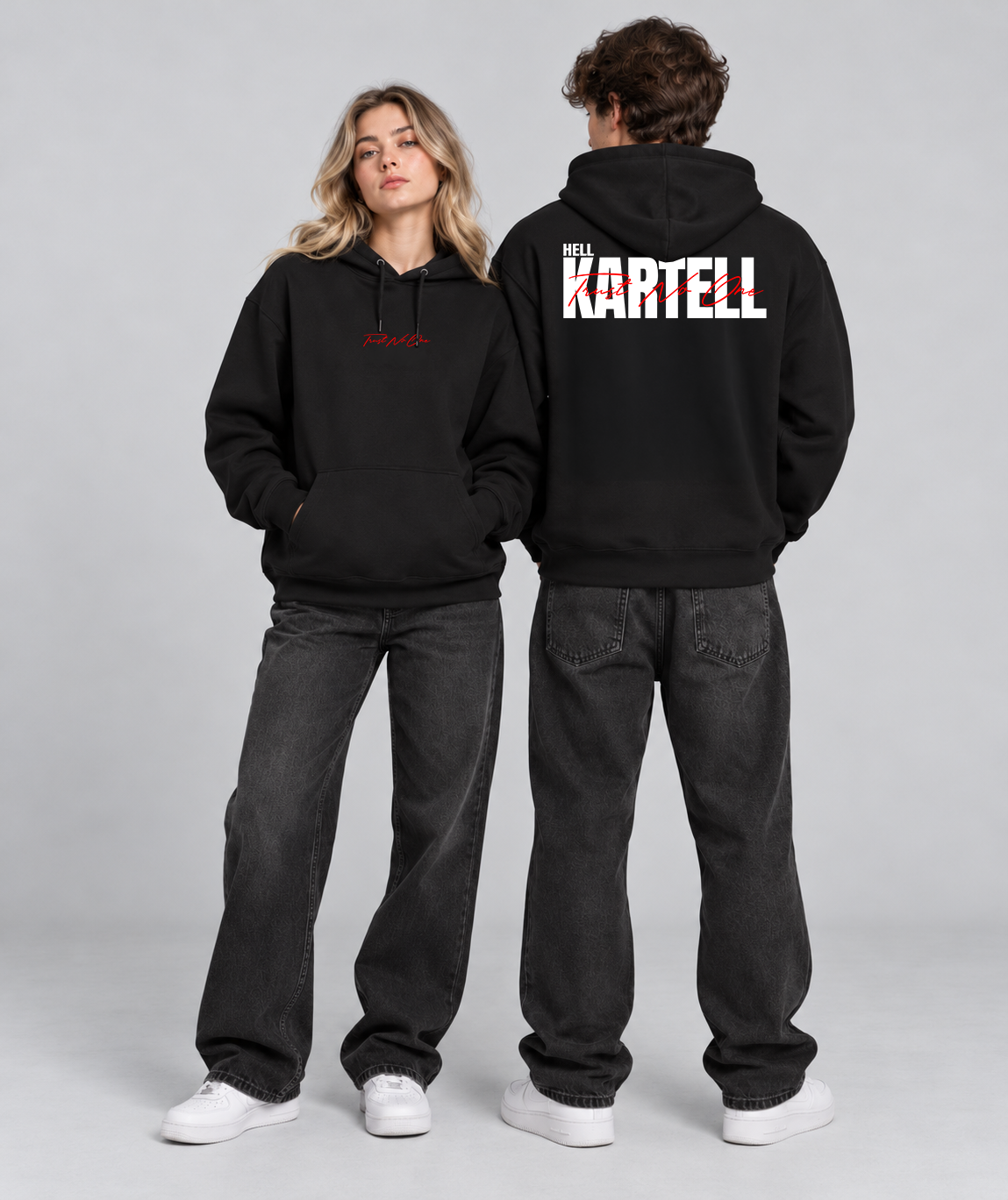 Classic Hoodie - Trust No One - Hell Kartell