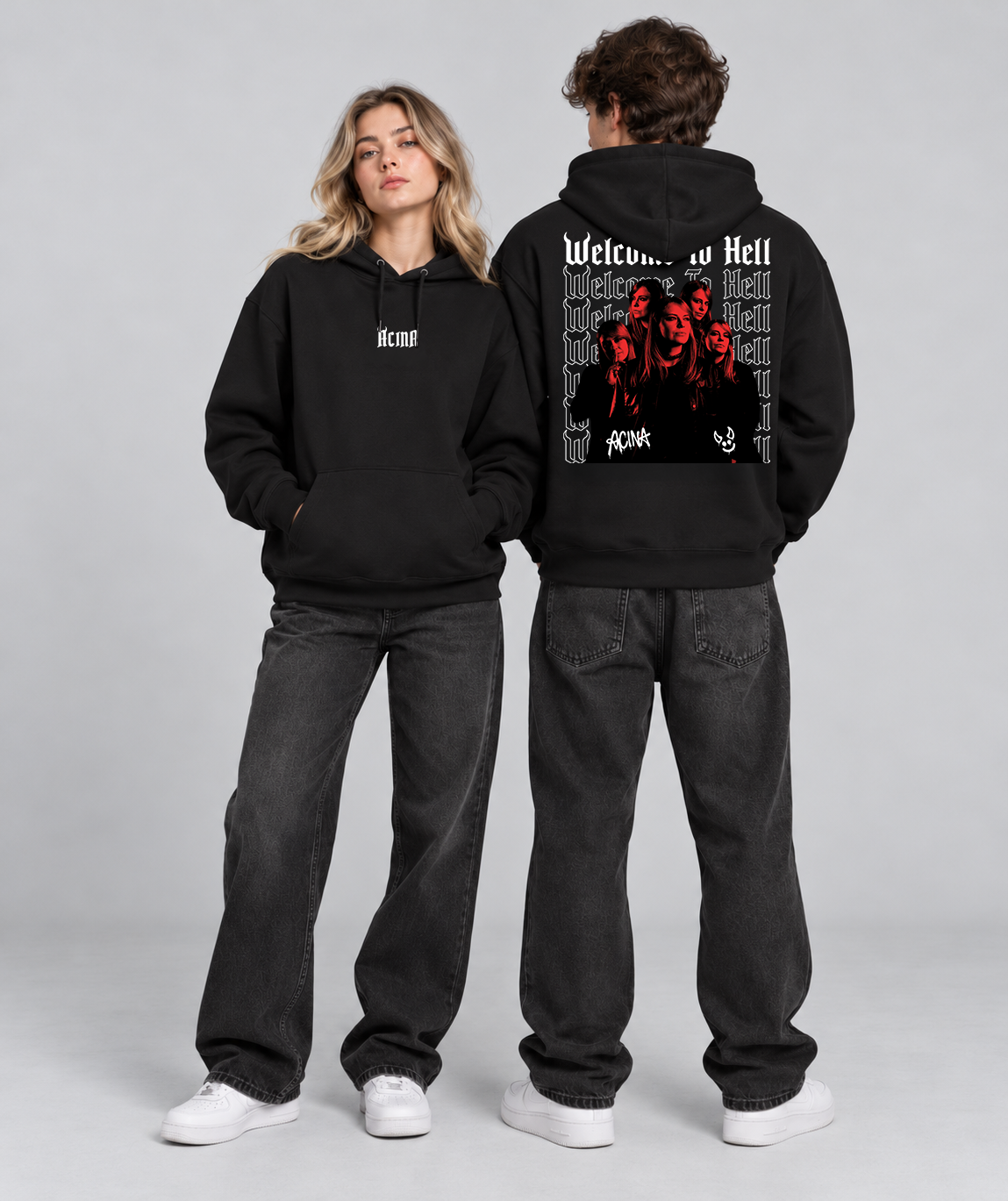 Classic Hoodie - Logo - Acina