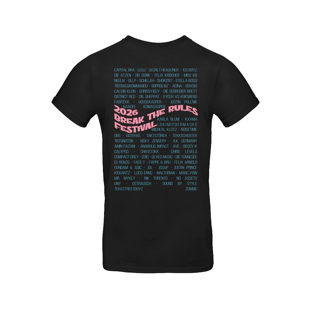 Classic Shirt - Line Up 2026 - Break The Rules