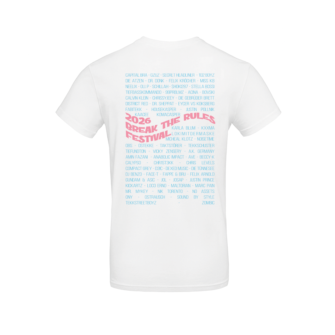 Classic Shirt - Line Up 2026 - Break The Rules