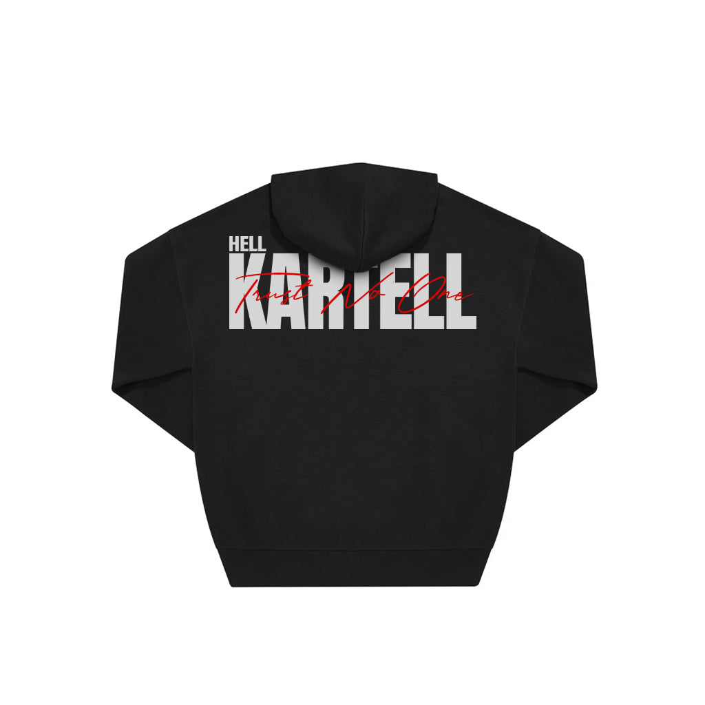 Oversized Hoodie - Hell Kartell - Trust No One