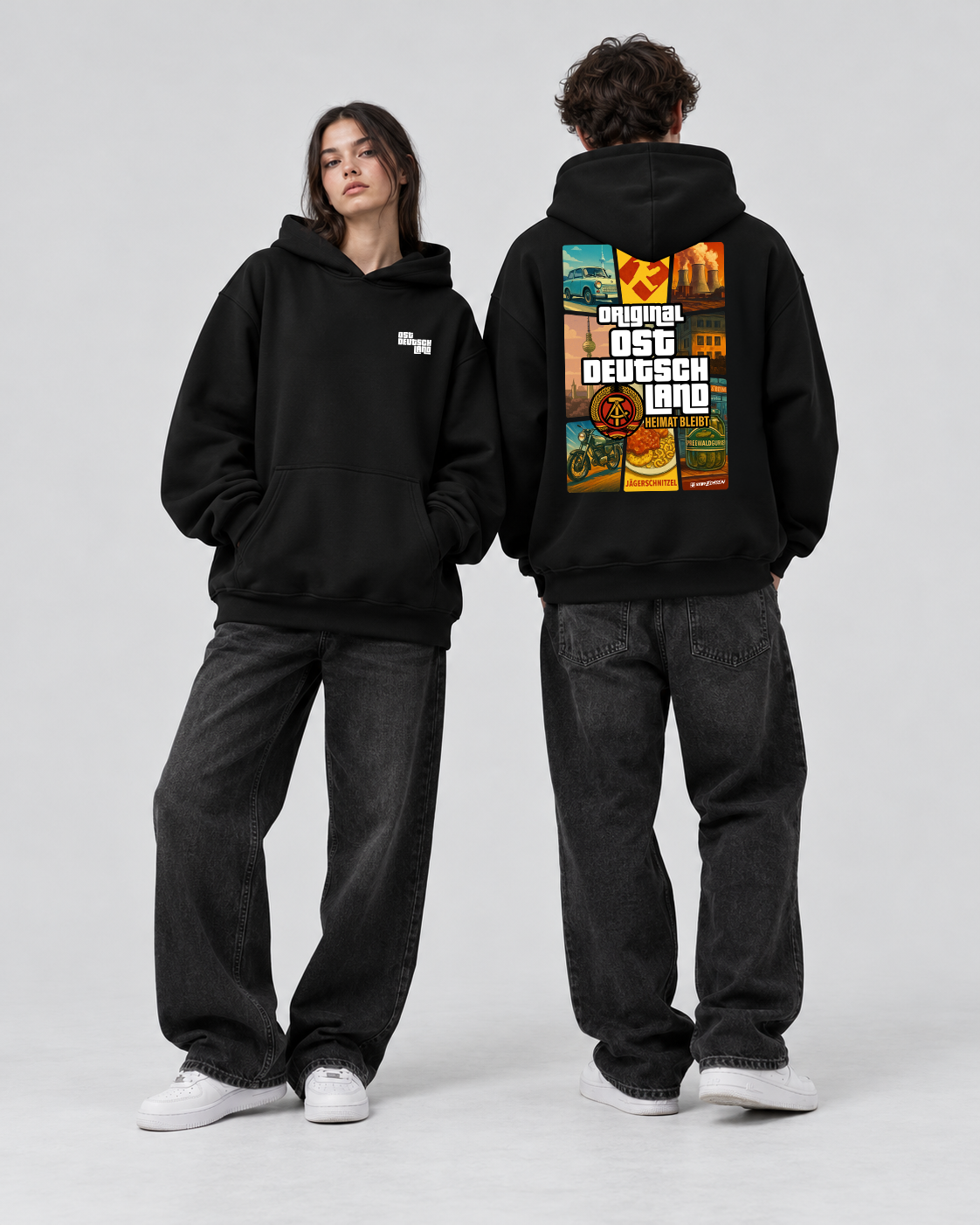 Oversized Hoodie - GTA Style - Ostdeutschland