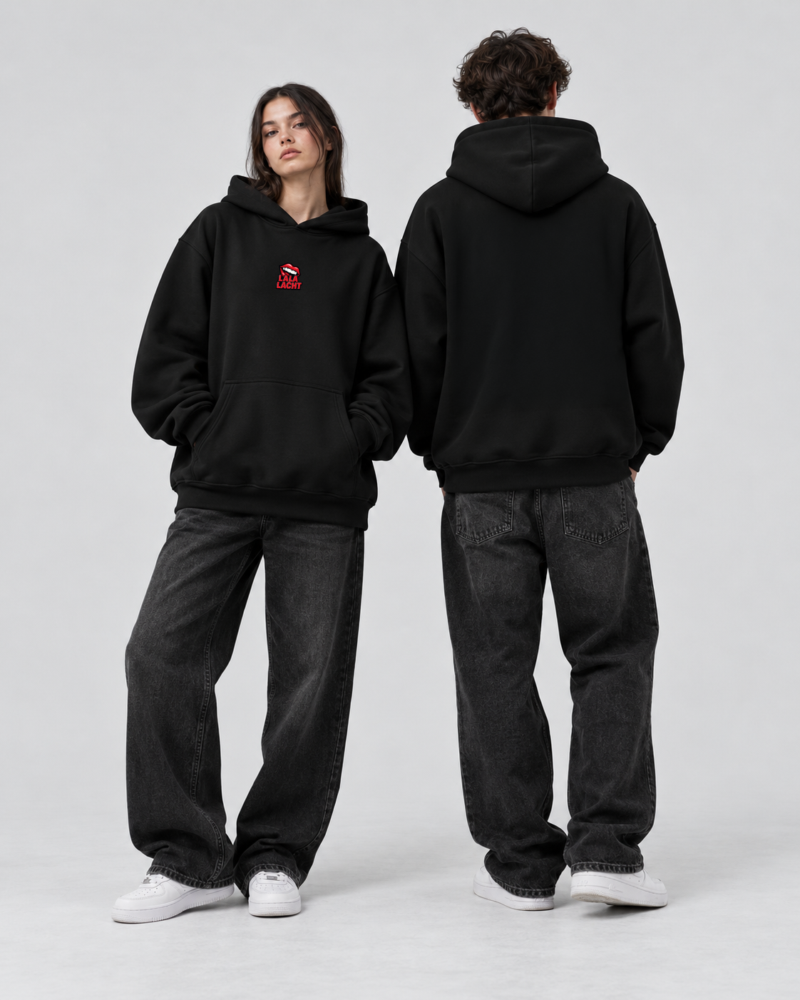 Oversized Hoodie - LaLa Lacht