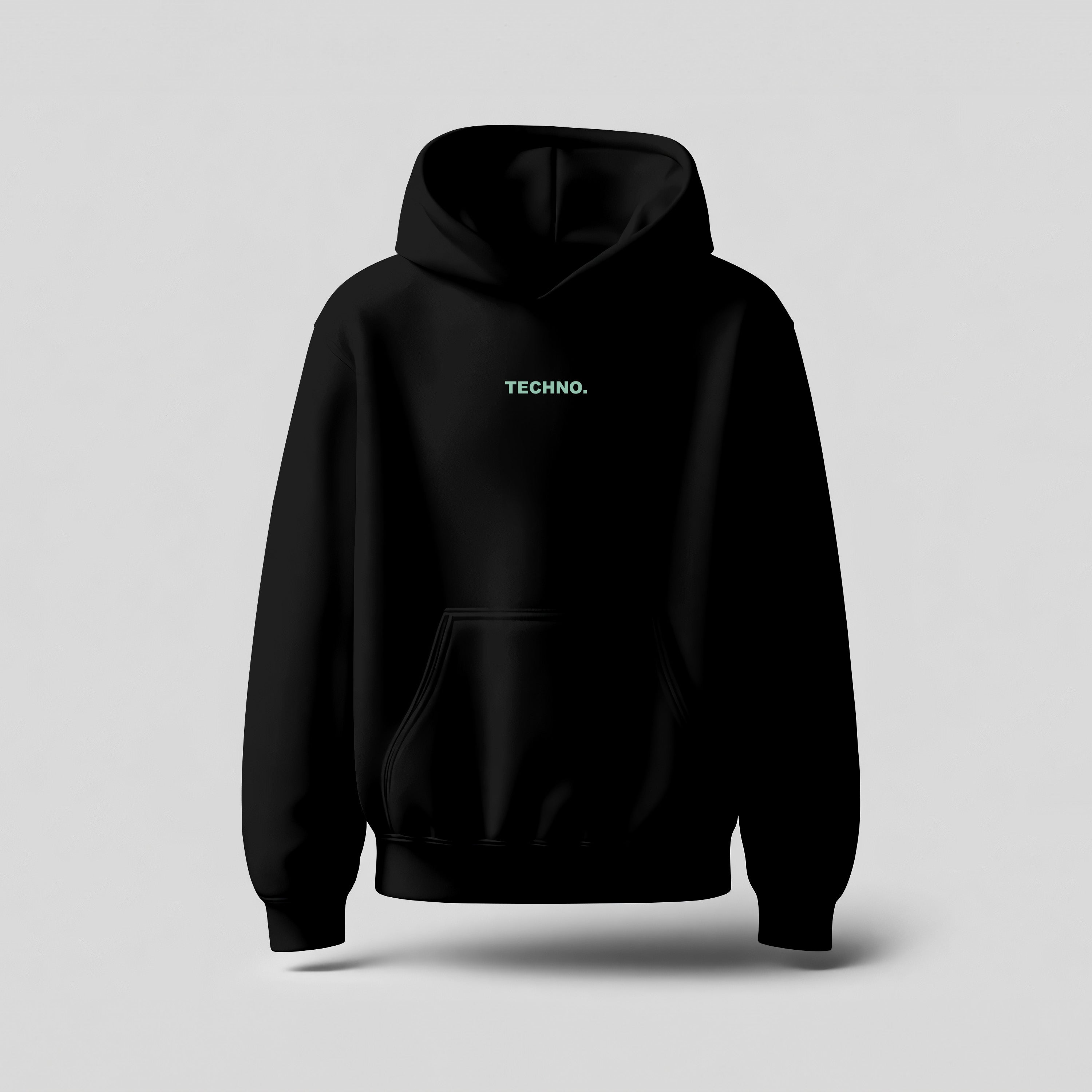 Oversized Hoodie - Mintgrün - TECHNO.