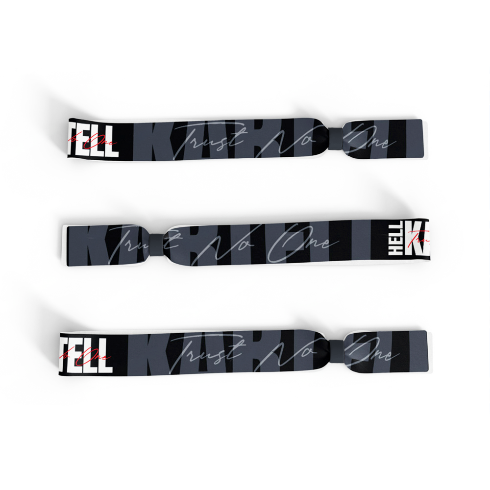 Stoffband - Hell Kartell - Trust No One